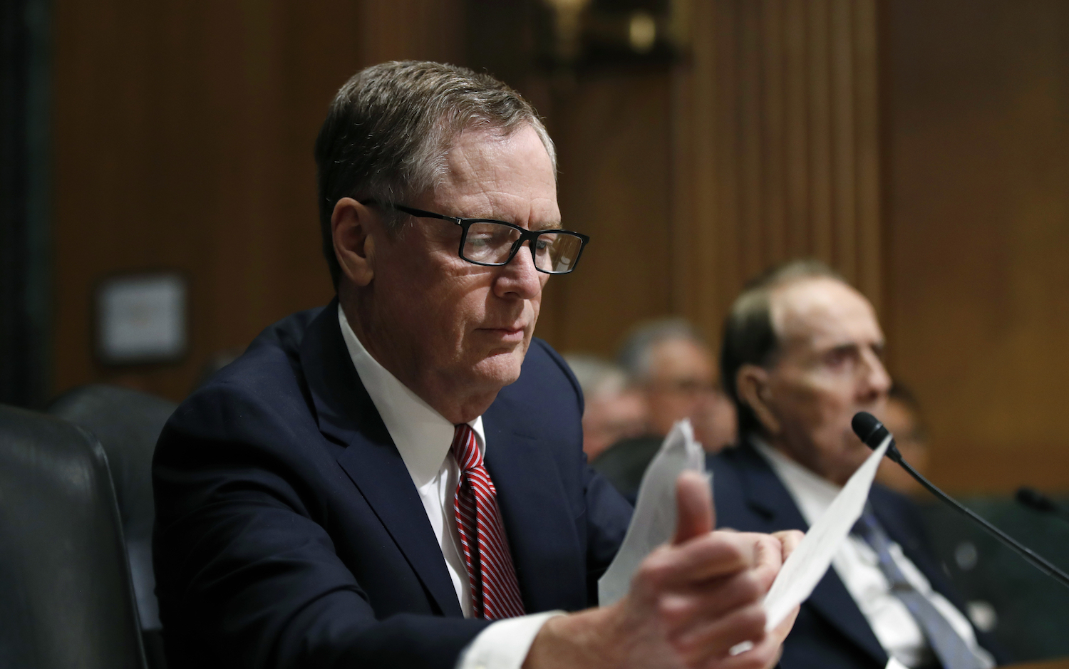 Republican senators won’t back Trump’s trade nominee Robert Lighthizer
