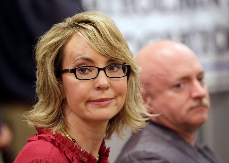 Former Arizona Rep. Gabrielle Giffords leads Americans for Responsible Solutions, a super PAC that supports stricter gun control. (AP/Mary Schwalm)