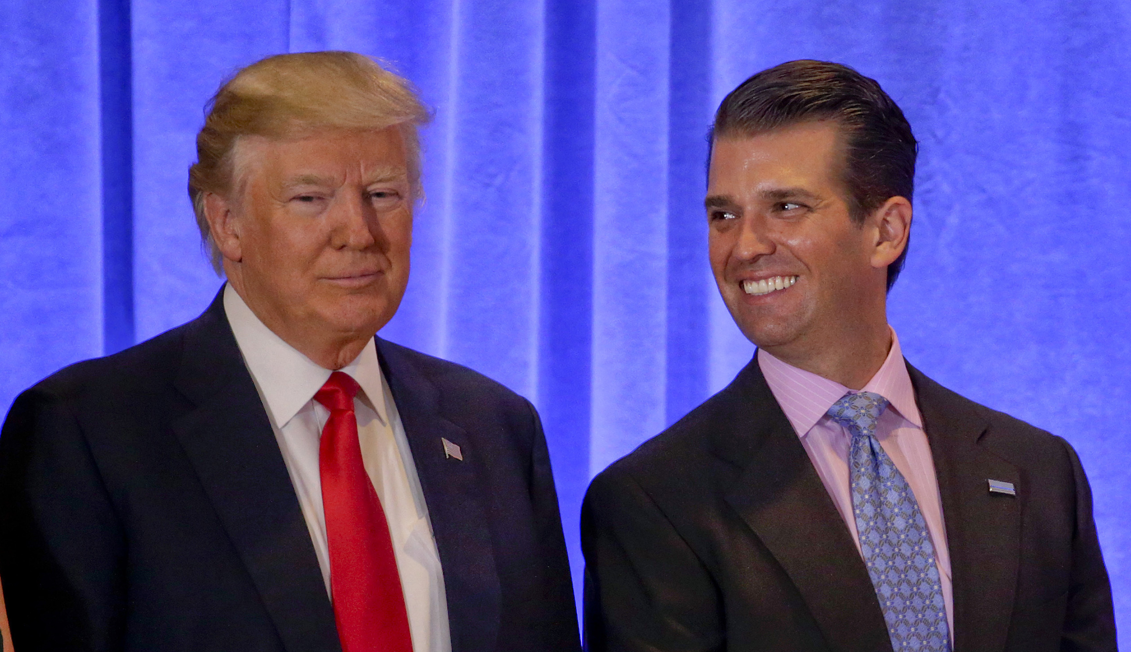 Trump says son Donald Trump Jr. is ‘a good boy’