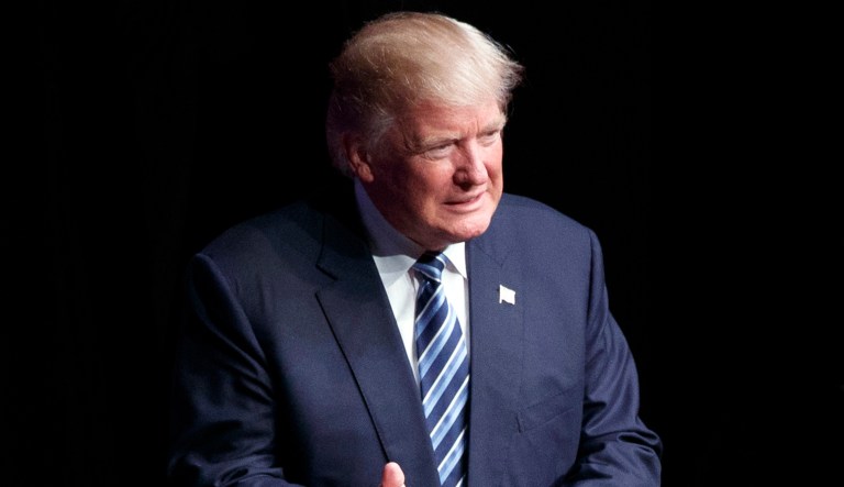 Trump administration officials provided Congress a list of Russian defense and intelligence industry entities that western companies should avoid working with. (AP Photo/ Evan Vucci)