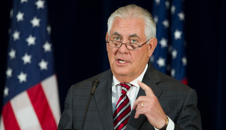 Secretary of State Rex Tillerson on Tuesday confirmed and condemned North Korea's test launch of an intercontinental ballistic missile and called for 