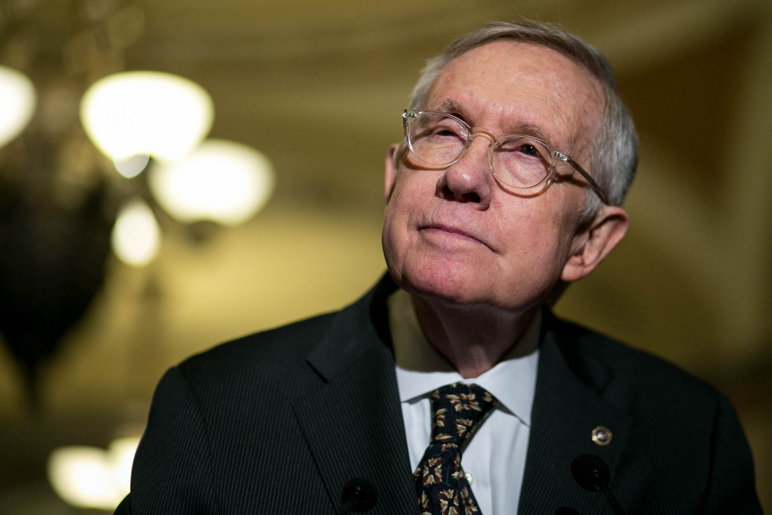 Reid says spending bill ‘down to 100 riders’