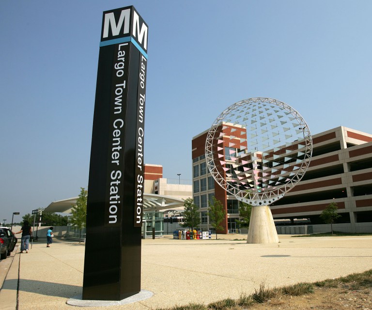 The Largo Town Center Metro station in Prince George's County (Examiner file photo)