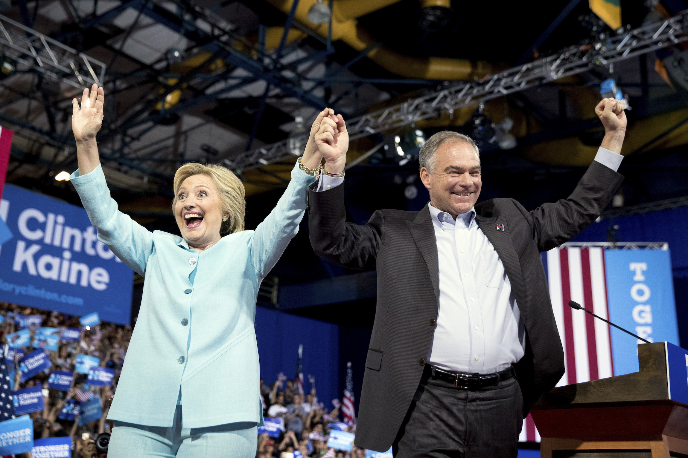 Clinton, Kaine to hold post-convention rally in Philadelphia