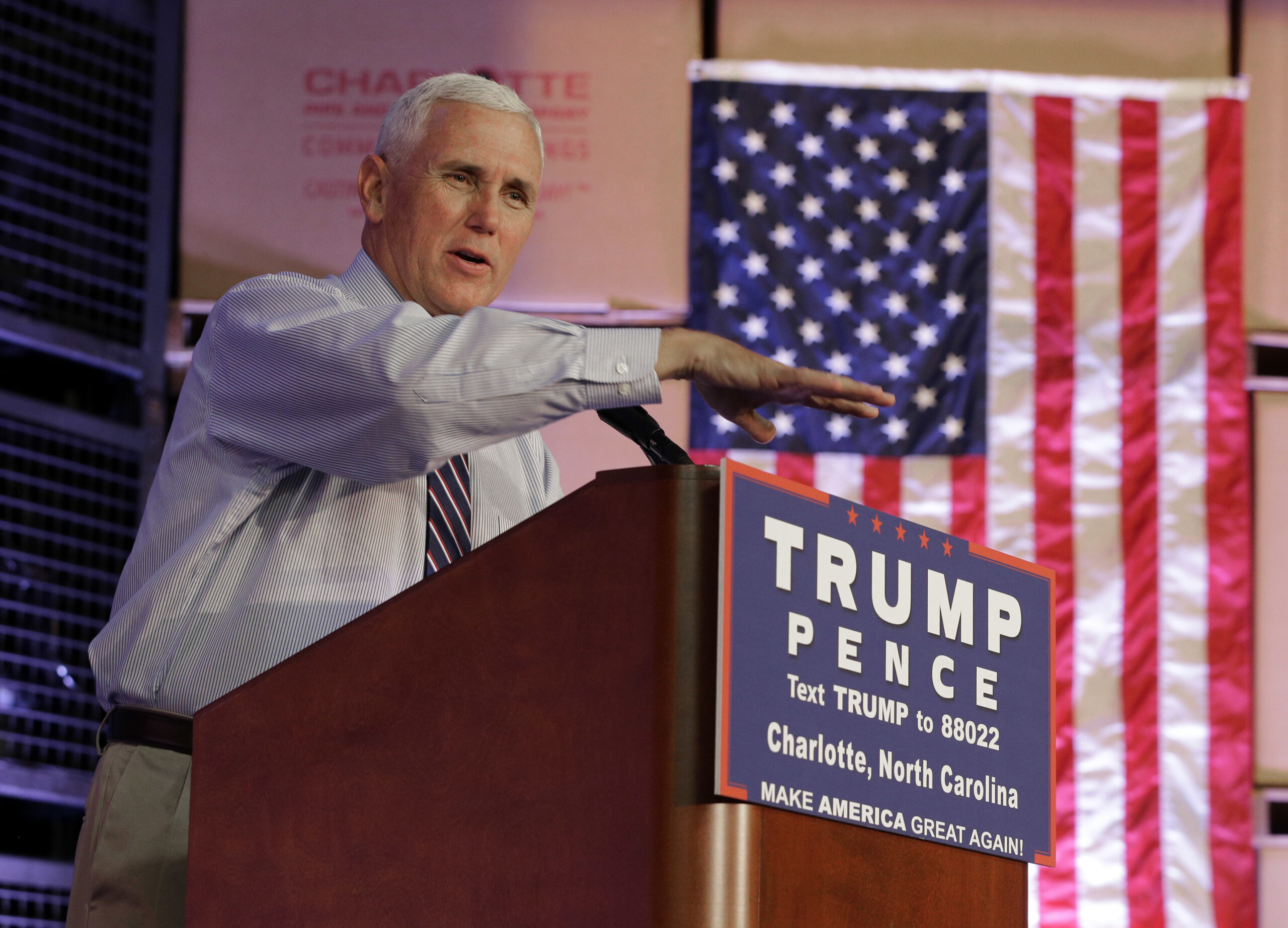 Pence: Clinton’s ‘racial attacks’ an ‘act of desperation’