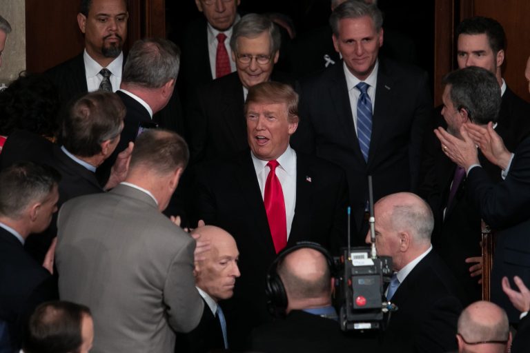 76 percent approved of Trump’s State of the Union speech