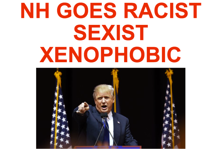 HuffPo: ‘Racist, sexist demagogue’ Trump wins in N.H.