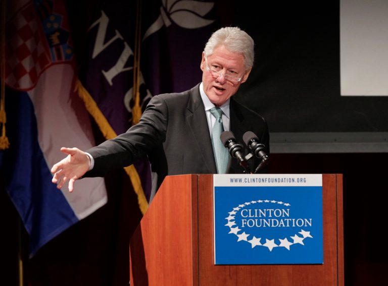 New emails reveal the Clinton Foundation did work with the Russian government. (AP Photo/Seth Wenig, File)