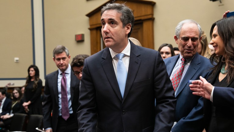 Michael Cohen appears before Congress in Washington, D.C.