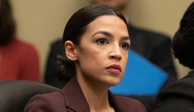 Rep. Alexandria Ocasio-Cortez is pictured.