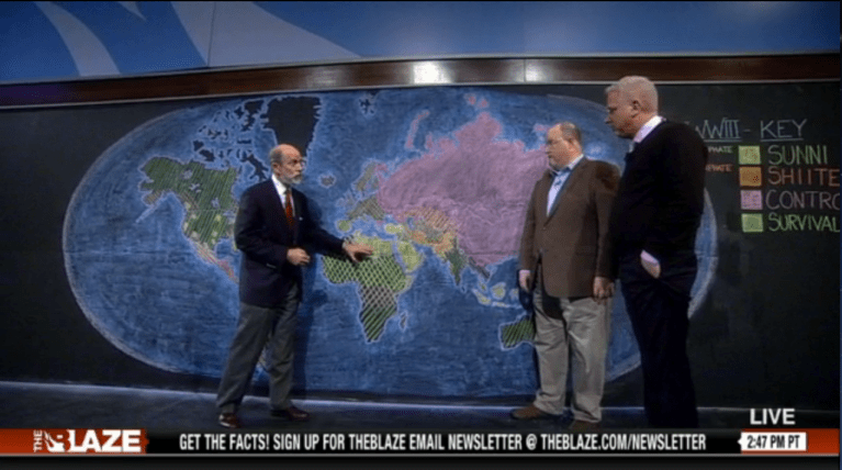 Glenn Beck’s World War III map