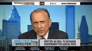 Specter: Santorum’s ‘bestiality comments’ extreme