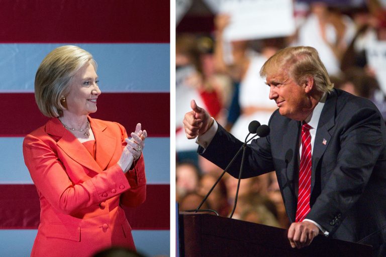 PHOENIX, AZ - JULY 11: Republican Presidential candidate Donald Trump addresses supporters during a political rally at the Phoenix Convention Center on July 11, 2015 in Phoenix, Arizona. Trump spoke about illegal immigration and other topics in front of an estimated crowd of 4,200. (Photo by Charlie Leight/Getty Images)