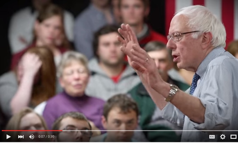 Sanders Releases New Web Ads