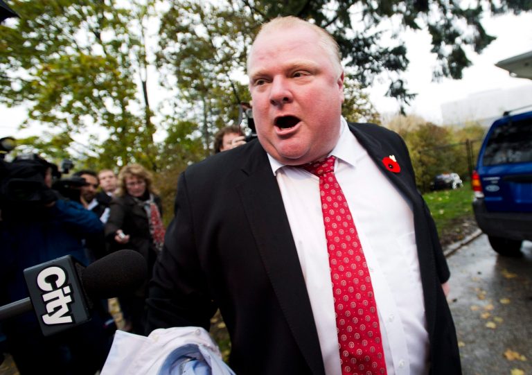 Toronto Mayor Rob Ford acknowledged for the first time Tuesday that he smoked crack 