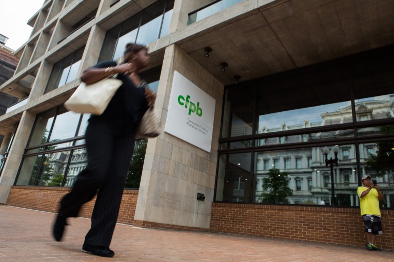 Headquarters of the Consumer Financial Protection Board in Washington, D.C. (Photo: Graeme Jennings/Washington Examiner)
