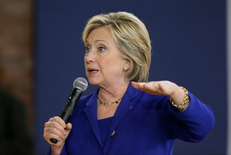 Hillary Clinton's defense comes after reports emerged earlierÂ this week intimatingÂ that her team leaked the picture of President Obama in a headdress, stoking the conversation that he was secretly a Muslim. (AP Photo)