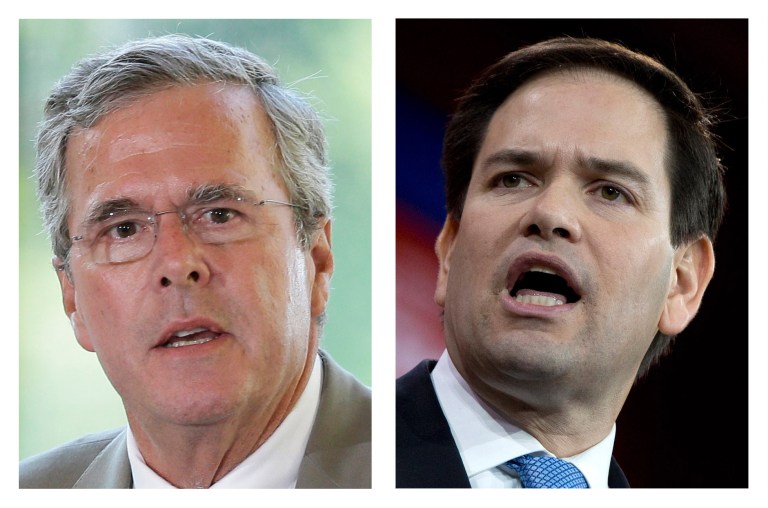 Marco Rubio described Hillary Clinton's plan as a typical progressive approach. Jeb Bush said, 