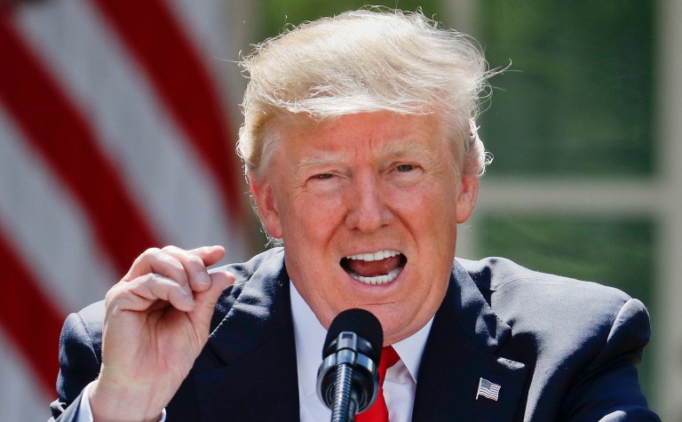 President Trump tweeted that 