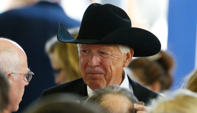 Friess backed President Trump during the 2016 election. (AP Photo/Keith Srakocic)