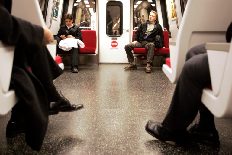 The new 7000 series of Metro cars, the first of which is expected to arrive in July 2015, will feature rubber, no-slip floors rather than the carpet found in other cars. (Photo: Examiner file)