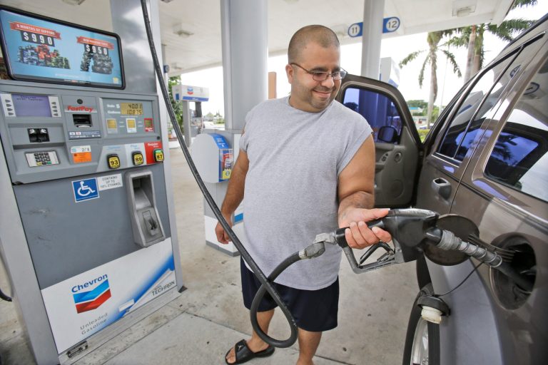 The Labor Department reports on U.S. consumer prices in June on Tuesday.ÃÂ Gasoline prices spiked 3.3 percent, driving two-thirds of the measured Consumer Price Index inflation.ÃÂ (AP Photo/Wilfredo Lee)