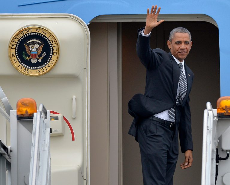 Obama touted his an ongoing tour to spur a strong national dialogue about criminal justice reform. (AP Photo/Paul Beaty)