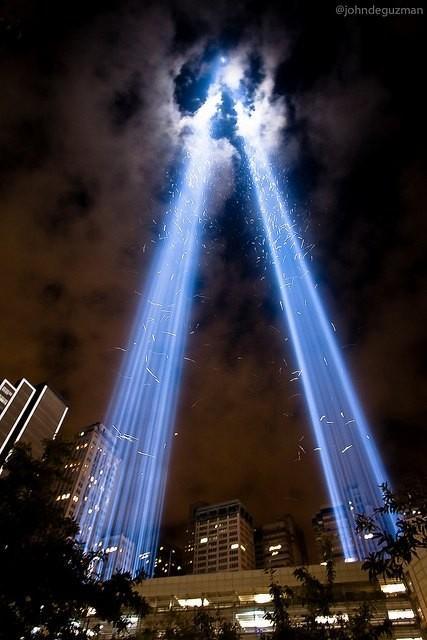 Stunning photos of the 9/11 tribute lights