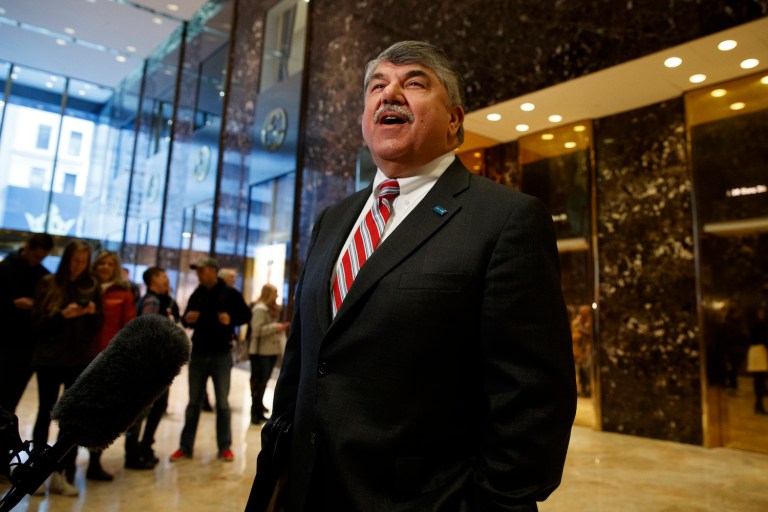 AFL-CIO President Richard Trumka said, 