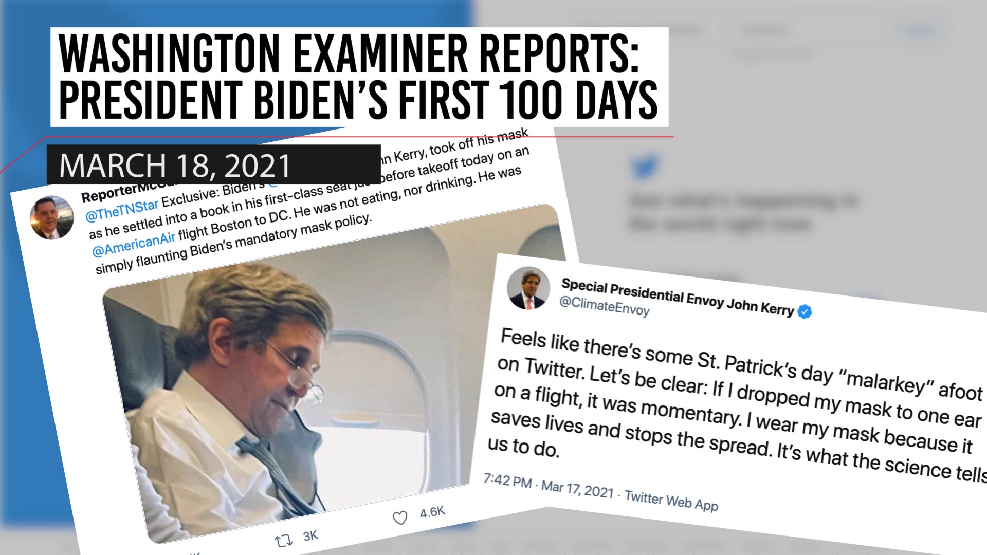 Washington Examiner Reports: March 18, 2021