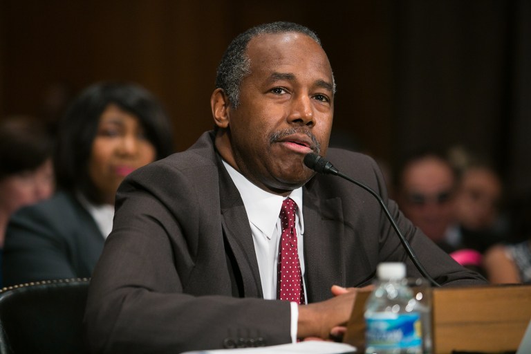 The Senate Banking Committee on Tuesday approved Ben Carson's nomination to be the next Secretary of the Department of Housing and Urban Development. (Graeme Jennings/Washington Examiner)