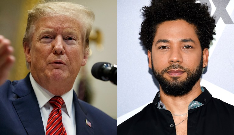 Donald Trump, Jussie Smollett