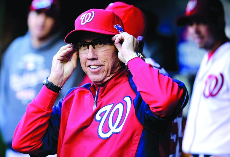 Manager Davey Johnson led the Nationals to 98 wins and the NL East title in 2012. (AP photo)