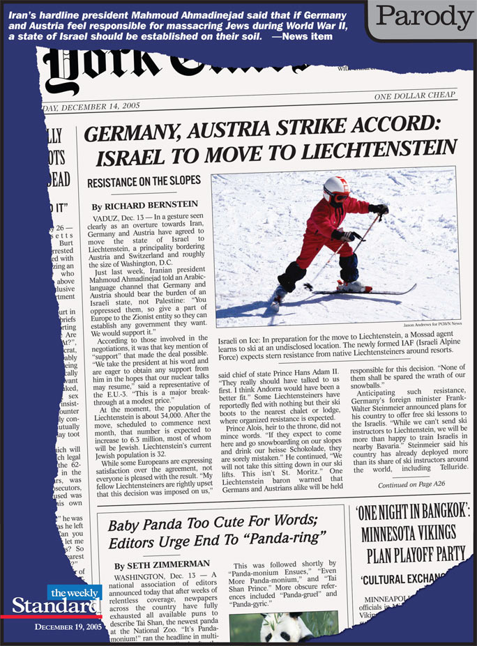 Israel Relocated to Western Europe.