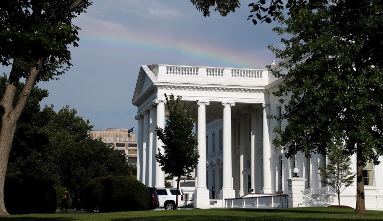 Several press aides, including Republican National Committee alumnus Michael Short, are expected to leave in the coming weeks. (AP Photo/Alex Brandon)