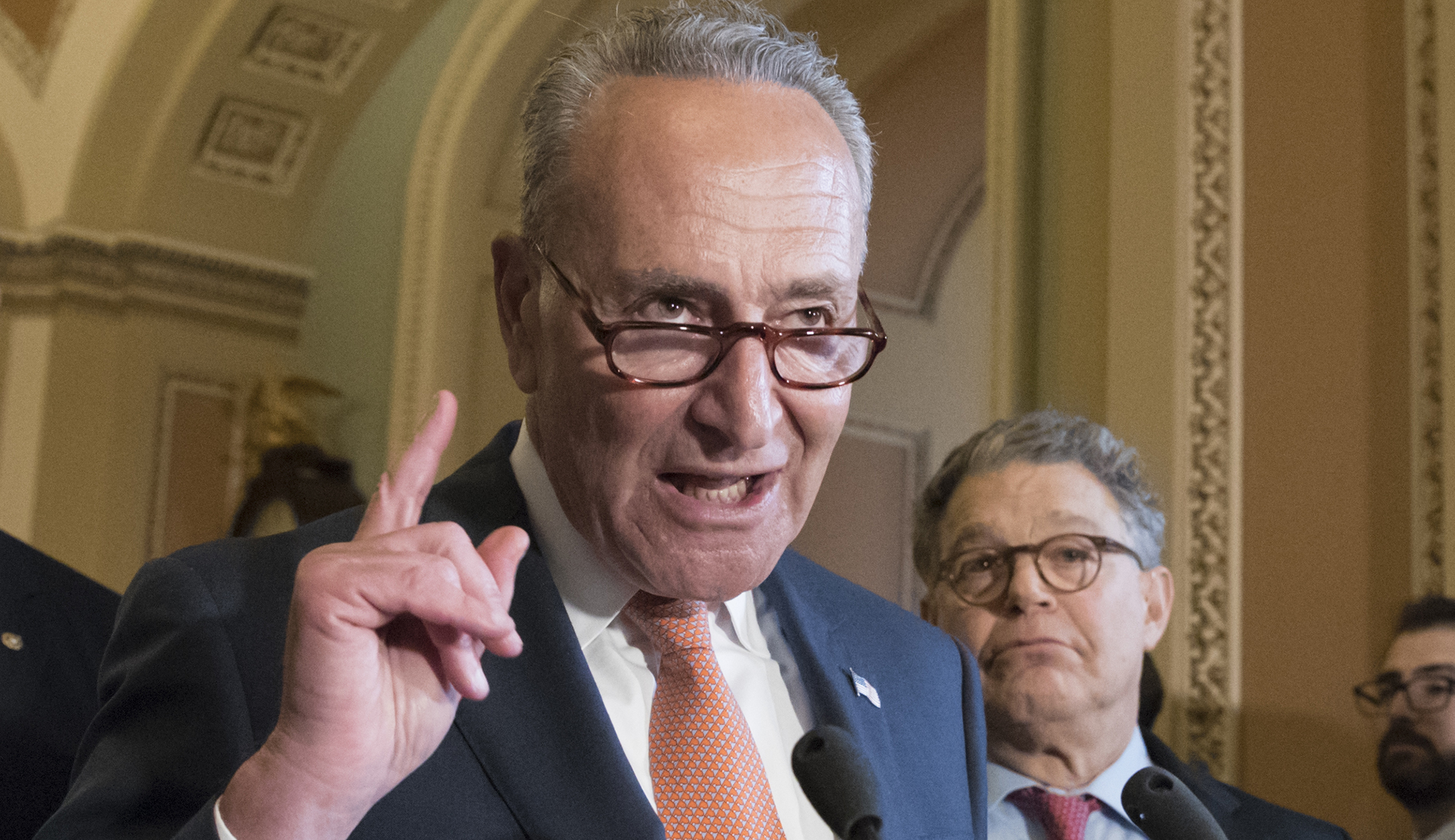 Chuck Schumer pushes ‘dear friend’ Al Franken toward the door: ‘He should step down immediately’