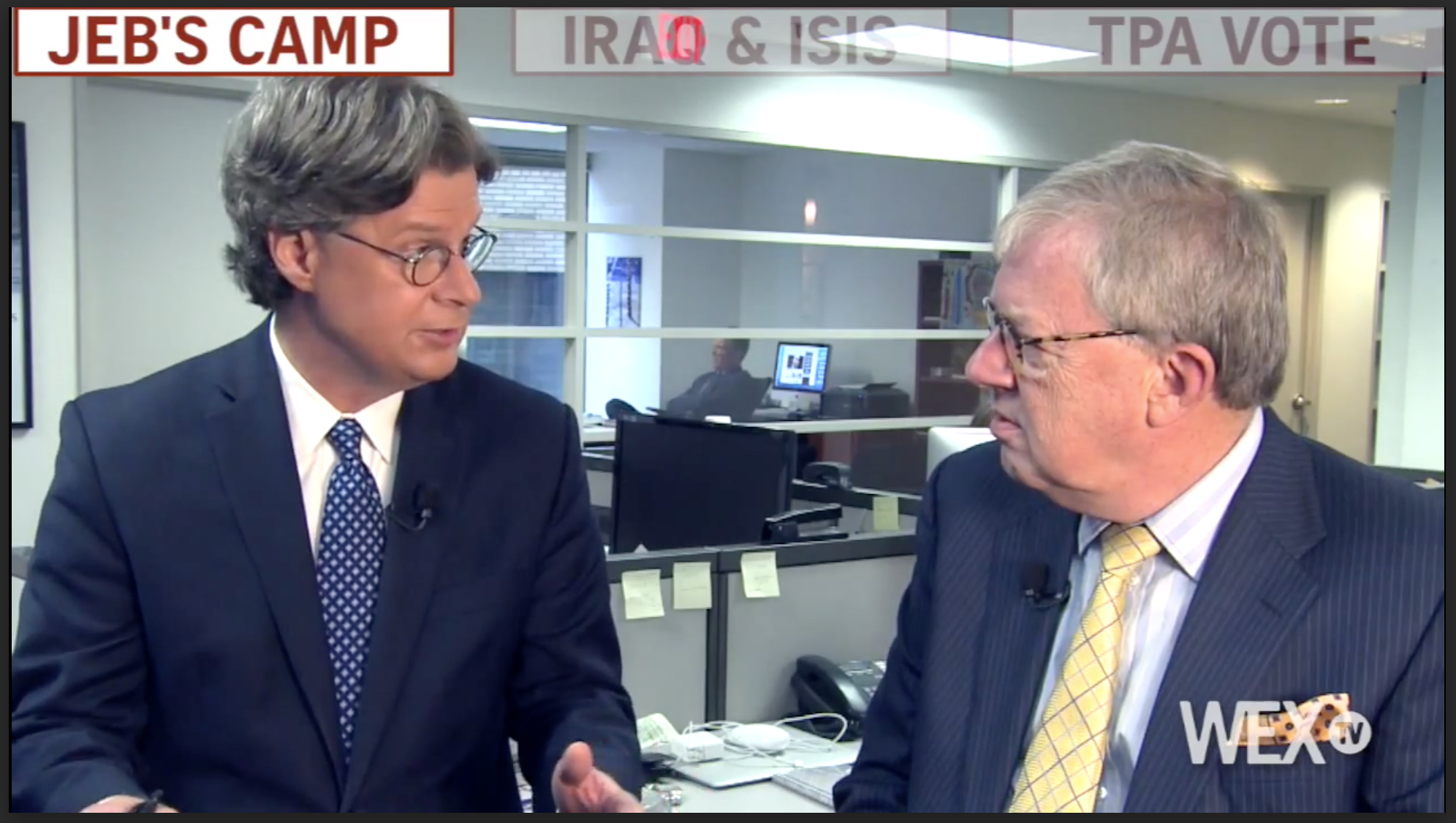 Byron & Barone: Jeb’s campaign shake-up, Obama’s Iraq strategy and trade negotiations