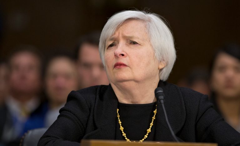 Janet Yellen cleared a key hurdle to becoming the next chair of the Federal Reserve on Thursday morning, receiving approval from the Senate Banking Committee. (AP/J. Scott Applewhite)
