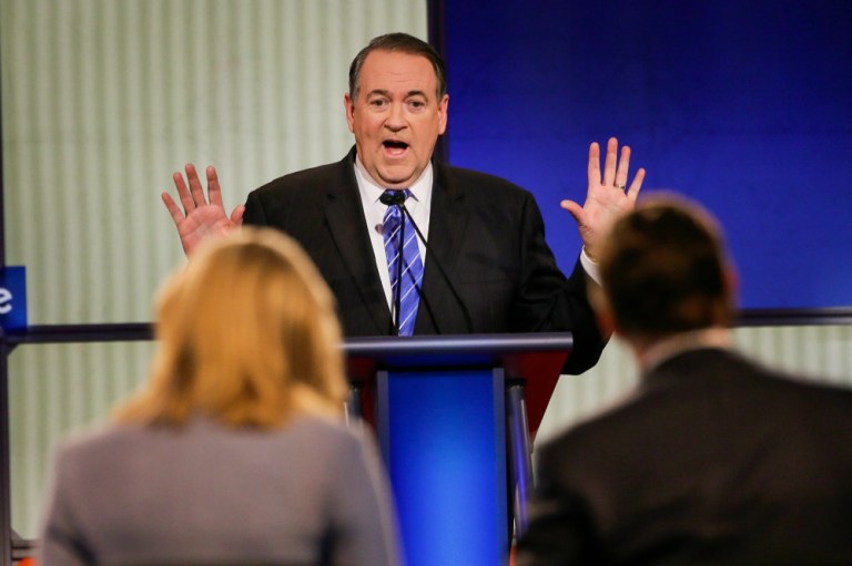 Mike Huckabee said during an appearance Friday on MSNBC's 