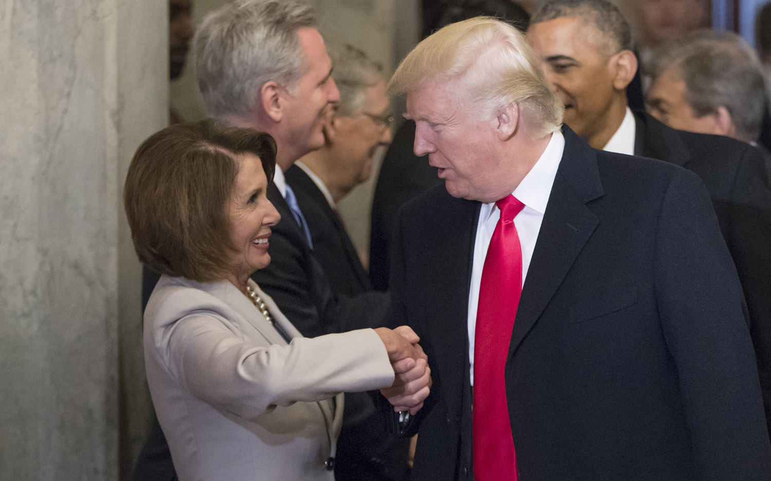 Will Trump pivot to a coalition with Democrats?