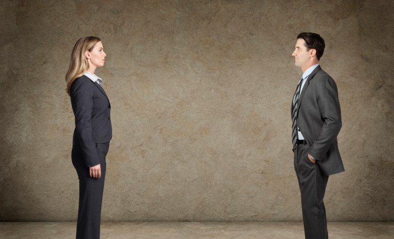 The gap is largely caused by women's choices of professions and the fact that women spend less time on the job. (iStock Photo)