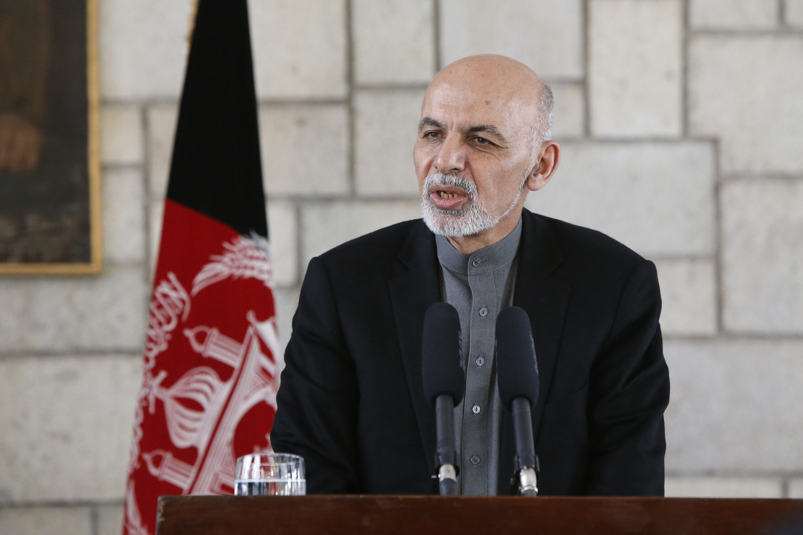Ashraf Ghani thanks U.S. troops for their sacrifices