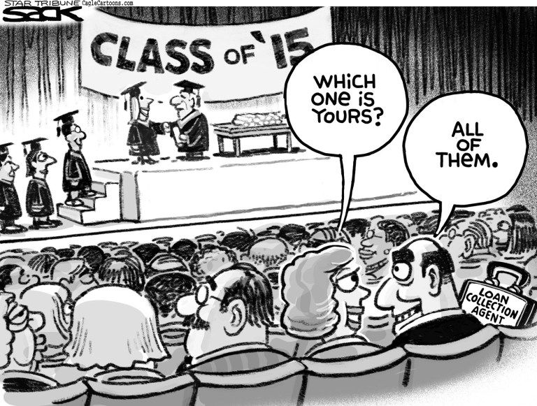 Editorial cartoon: They’re all mine