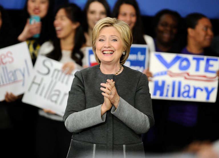 According to the final RealClearPolitics average in the state, Hillary Clinton pulled 65 percent support to Bernie Sanders' 28 percent. (AP Photo)