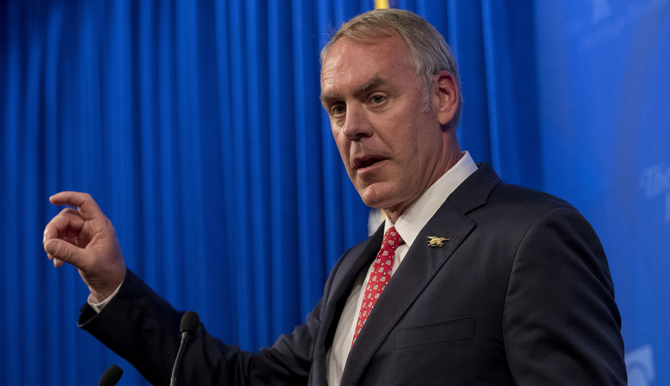 Ryan Zinke hints at using U.S. oil against Iran