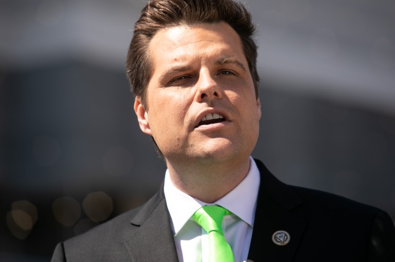 Matt Gaetz slams Liz Cheney over impeachment at Wyoming rally, telling crowd she has ‘blood’ on her hands
