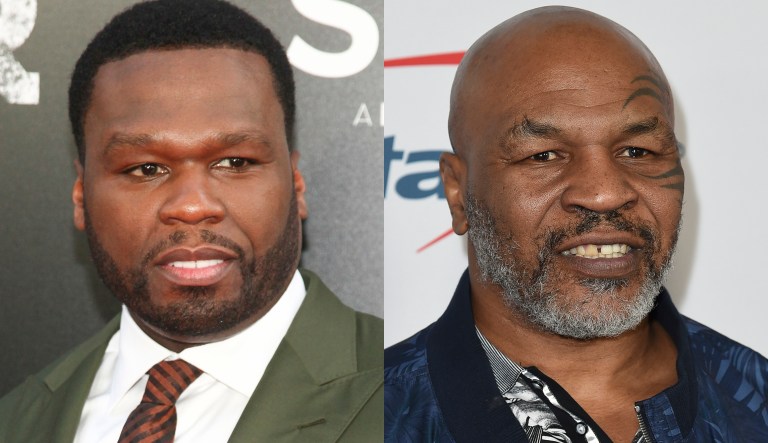 50 Cent and Mike Tyson