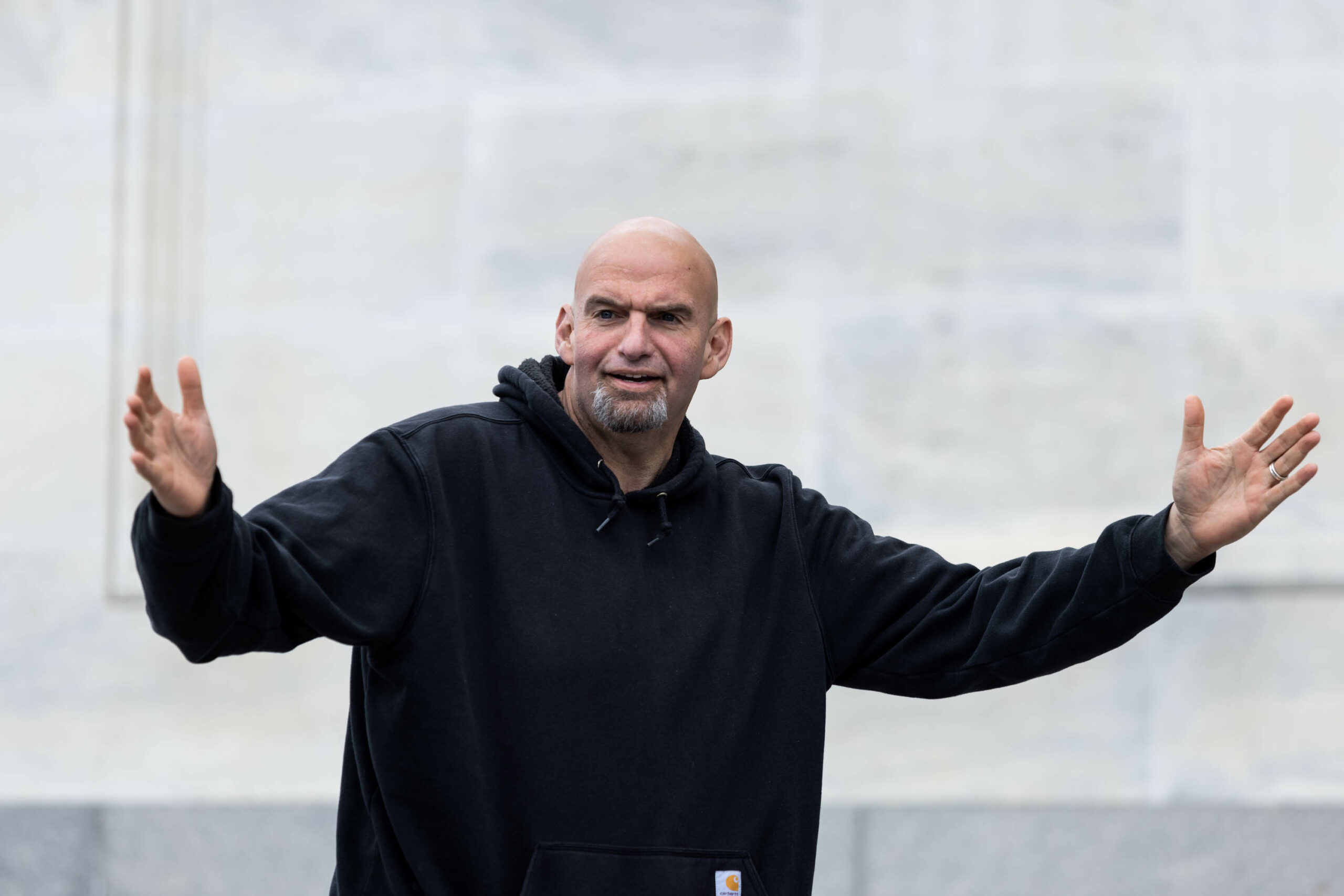 John Fetterman is an embarrassing slob