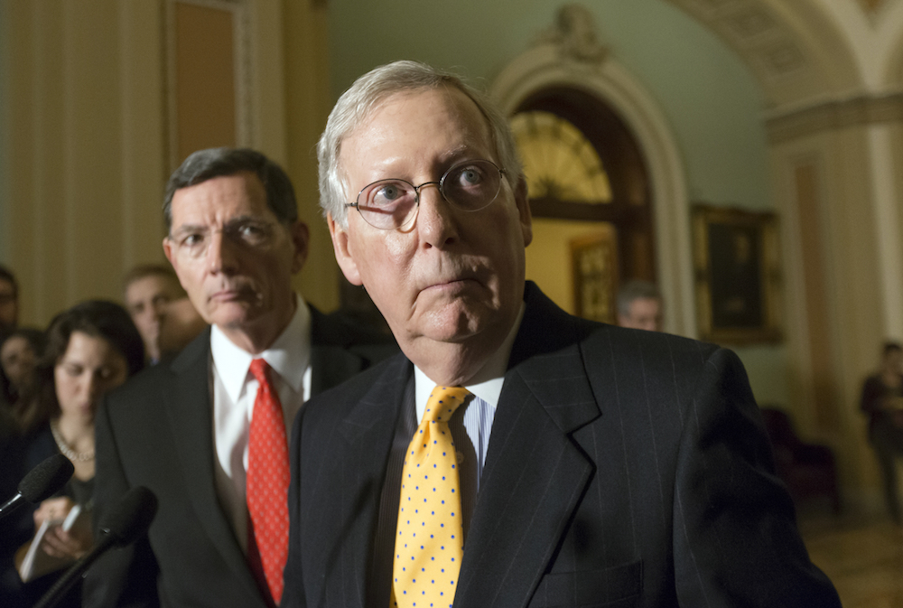 McConnell promises to back Trump