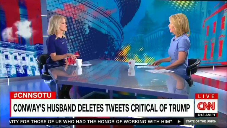 Kellyanne Conway and Dana Bash talk on CNN's "State of the Union."
